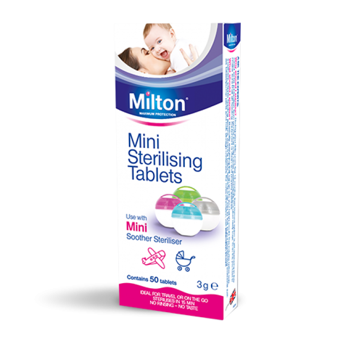 2 x Milton Mini de stérilisation comprimés 50 